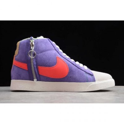 Nike Bayan W Blazer Mid Rebel Psychic Mor Kaykay Ayakkabı Türkiye - 2AYCM7YM